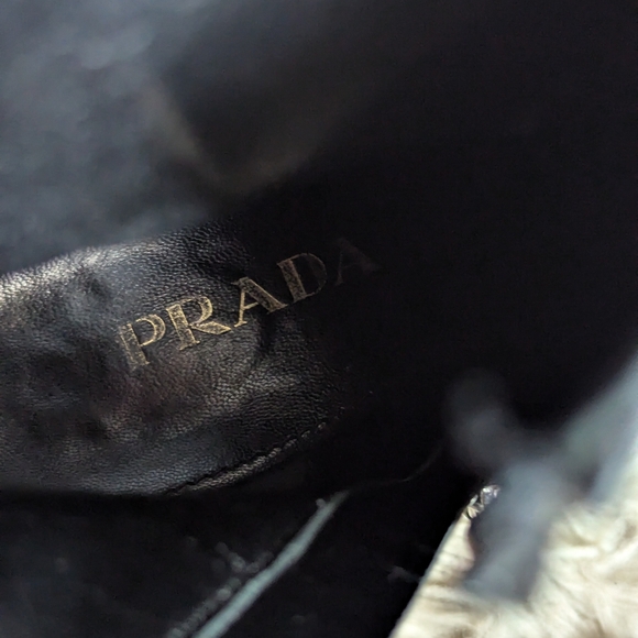 Prada Nappa Leather Ankle Boots in Black 1T223F - Picture 9 of 13